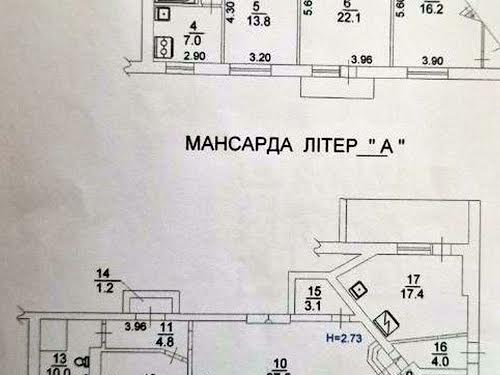 квартира по адресу Василия Тютюнника ул. (Анрі Барбюса), 5-А