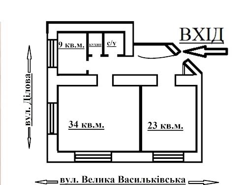 коммерческая по адресу Большая Васильковская ул. (Красноармейская), 67/7