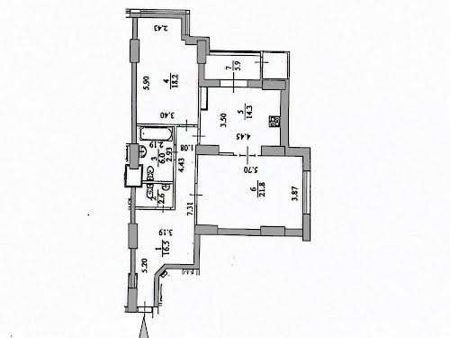 квартира по адресу Днепровская наб., 1А