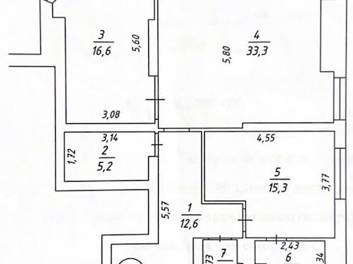 квартира за адресою Ахматової Анни вул., 22