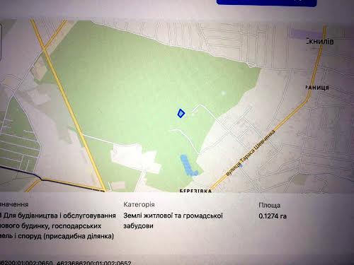 участок по адресу с. Скнилов, 