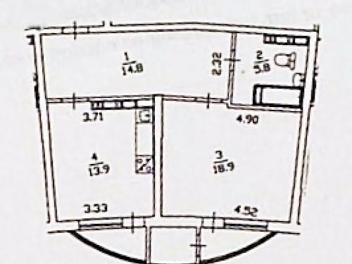 квартира за адресою Дніпровська наб., 19а