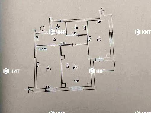 квартира за адресою Харків, Зернова вул., 47