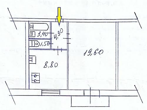 квартира за адресою Бажова вул., 3