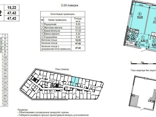 квартира за адресою Дніпровська наб., 15