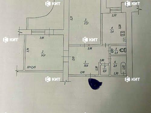 квартира за адресою Перемоги просп., 59