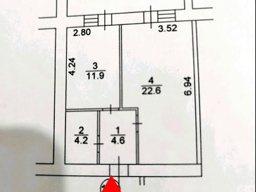 квартира за адресою Головатого вул., 76б
