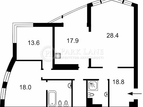 квартира за адресою Лесі Українки бульв., 23