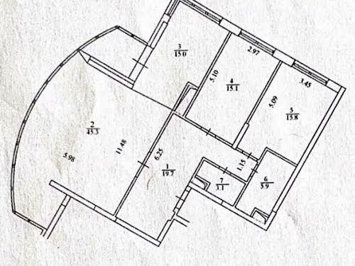 квартира по адресу Заречная ул., 1в