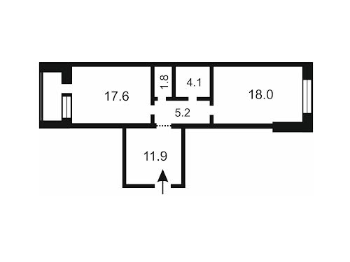 квартира за адресою Київ, Балтійський пров., 5