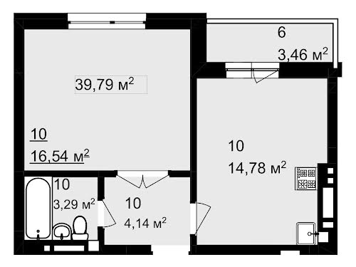 квартира за адресою Щирецька, 30