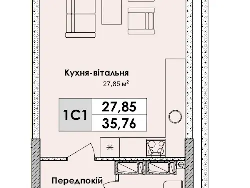 квартира за адресою Бажана Миколи просп., 17