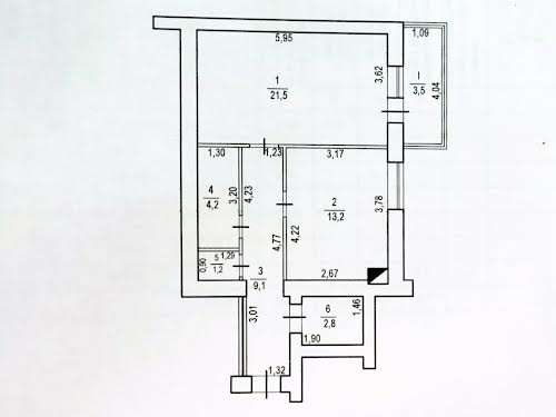 квартира по адресу Волковича ул., 21а