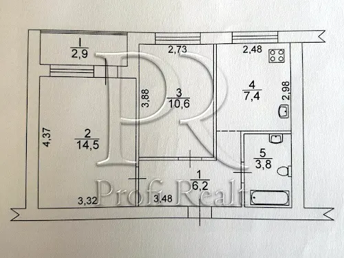 квартира по адресу Телиги Олены ул., 43