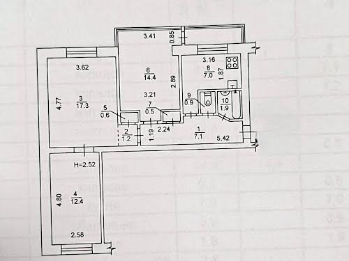 квартира за адресою Чоколівський бульв., 18