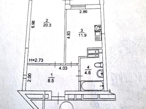 квартира по адресу Кудрявская ул., 24а