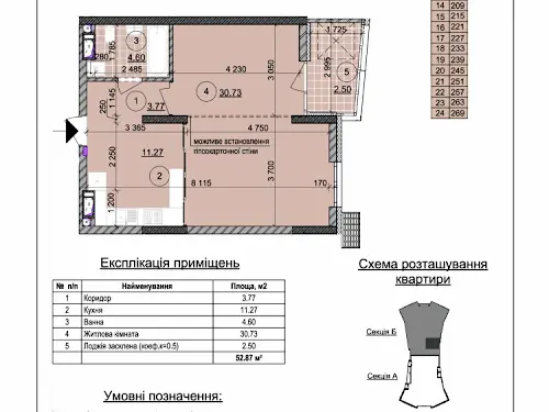 квартира по адресу Никольско-Слободская ул., 17