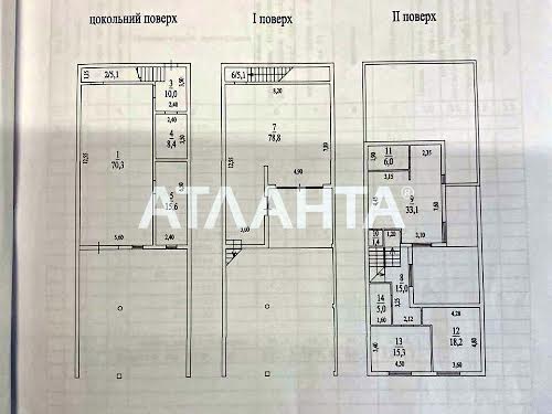 дом по адресу Одесса, Клубничный пер., 7