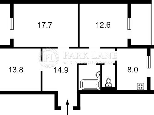 квартира за адресою Автозаводська вул., 15а