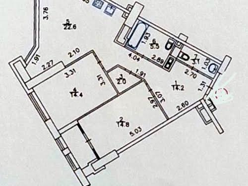 квартира по адресу Берестейский просп. (Победы), 11 к3