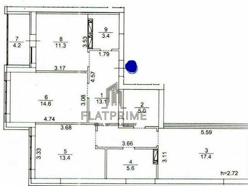 квартира по адресу Тираспольская ул., 58