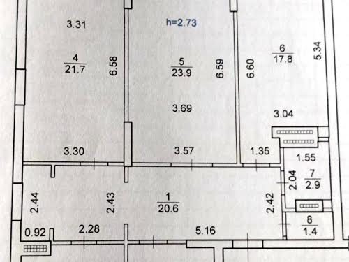 квартира за адресою Данила Щербаківського вул. (Щербакова), 52