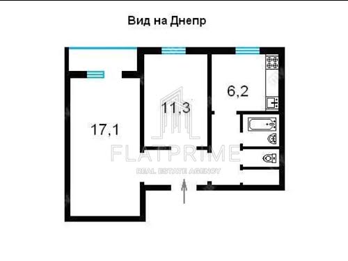 квартира по адресу Приречная ул., 5