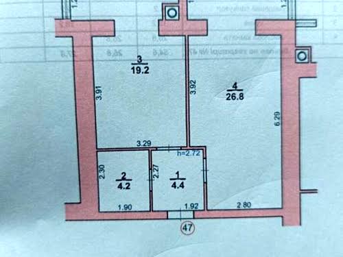 квартира по адресу Степана Бандеры пер. (Рыбалко Маршала), 32/1