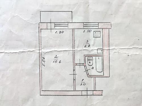 квартира за адресою Дніпробудівська, 31