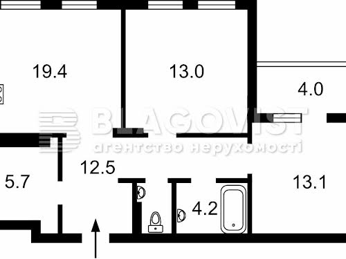 квартира за адресою Берестейський просп. (Перемоги), 67Г