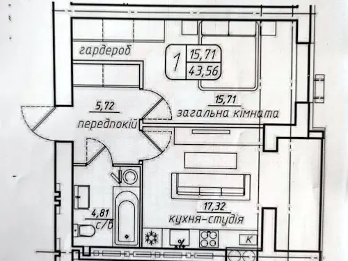 квартира за адресою Райдужна вул., 103