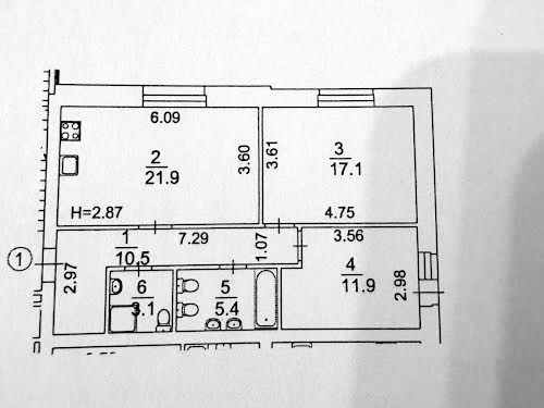 квартира по адресу Замковецкая ул., 106