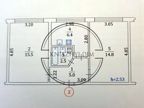 квартира по адресу Харьковское шоссе, 14/1