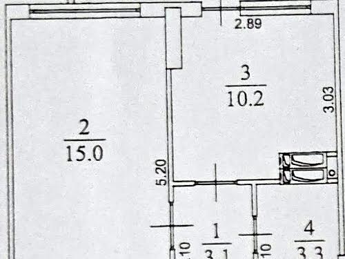 квартира за адресою Жамбила Жабаєва вул. (Кузьминська), 22
