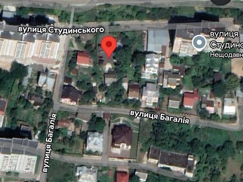 ділянка за адресою Кирила Студинського вул., 12