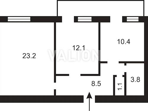квартира за адресою Героїв УПА вул. (Кирпоноса), 7а