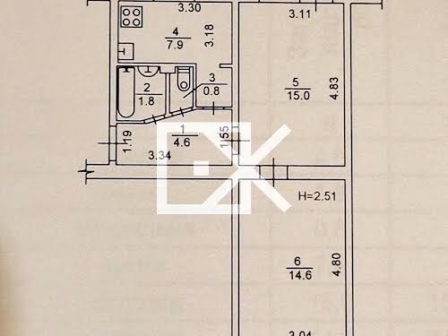 квартира за адресою Воскресенський бульв. (Перова), 8