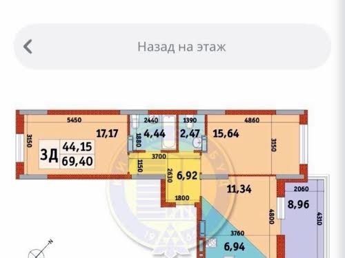 квартира за адресою Квітки Цісик вул. (Гамарника), 7