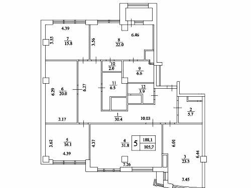 квартира за адресою Саперне Поле вул., 5