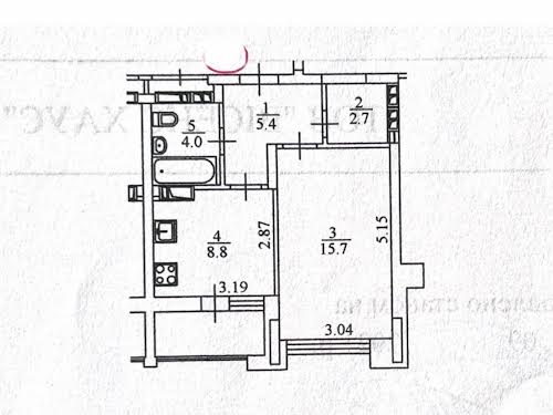 квартира за адресою Київ, Набережно-Рибальська дорога вул., 27