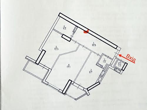 квартира по адресу Рижская ул., 73г