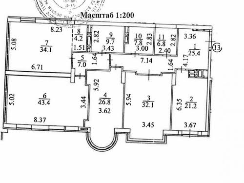 квартира по адресу Институтская ул., 18А