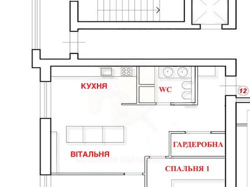 квартира по адресу Ряснянская ул., 6