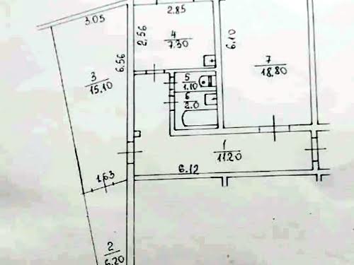 квартира по адресу Днепровский просп., 20