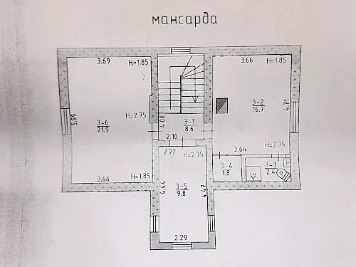 дом по адресу Центральна
