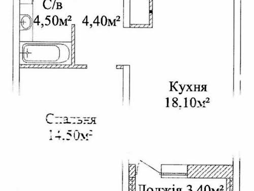 квартира по адресу Жаботинского ул. (Пролетарская улица), 54а/2