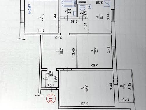 квартира по адресу Срибнокильская ул., 8