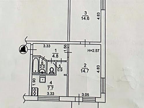 квартира по адресу Братиславская ул., 20А