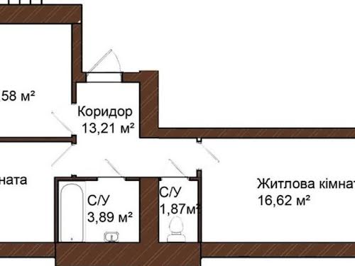 квартира по адресу Чернигов, Лётная ул. (Красногвардейская), 37