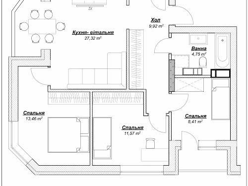 квартира по адресу Златоустовская ул., 25